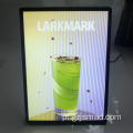 Poster de moldura de foto slim inserindo caixa de luz LED